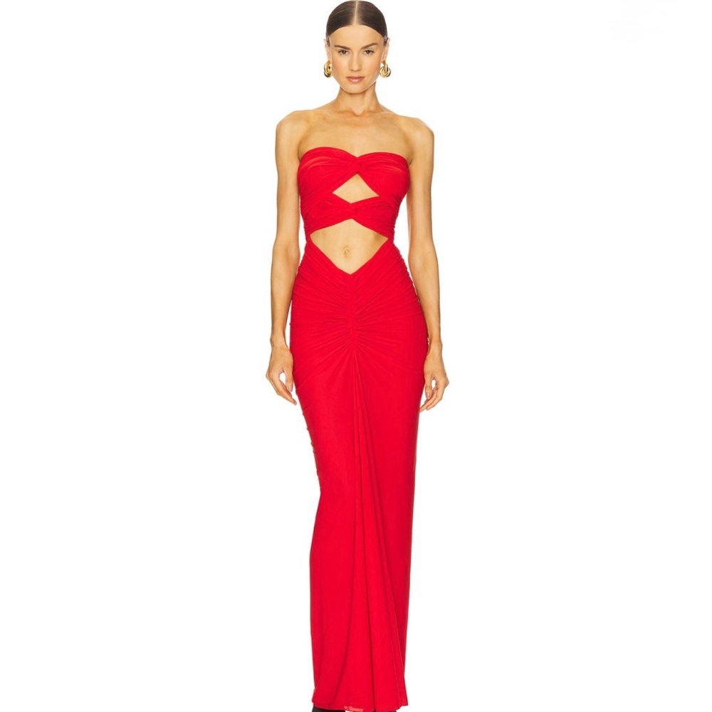Ronny Kobo Be dress in flame red size XS